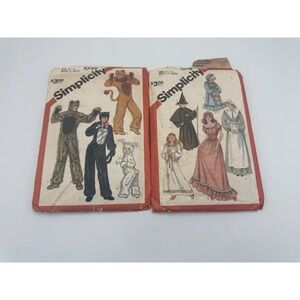Vintage Simplicity Pattern 5739 &‎ 5741 Size 2 - 4 Various Costumes